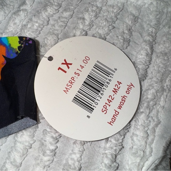 Splendies 1X Thong | Rainbow Butterfly Print | NWT - Picture 3 of 5